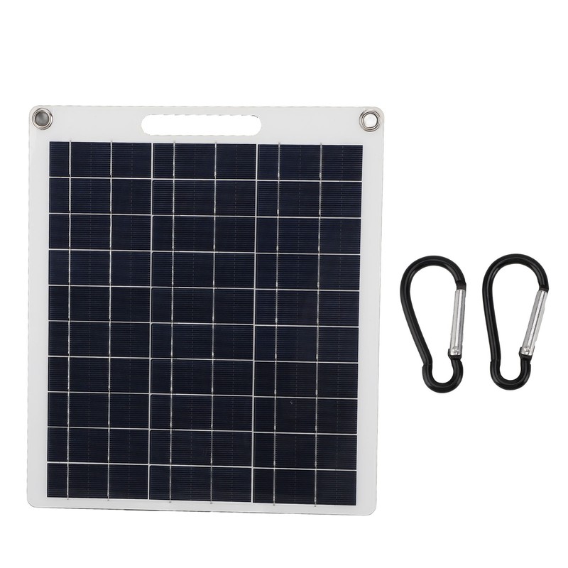 30W Solar Panel 5V Dual USB Monocrystalline Silicon Solar Cell