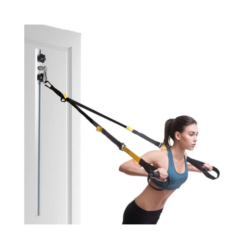 Resistance Band Wall Anchor,Gym Resistance Bands,djustable Workout Wall Anchor System,for