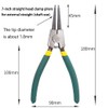 4 Pieces Snap Ring Pliers Set, 7 Inch Heavy Duty
