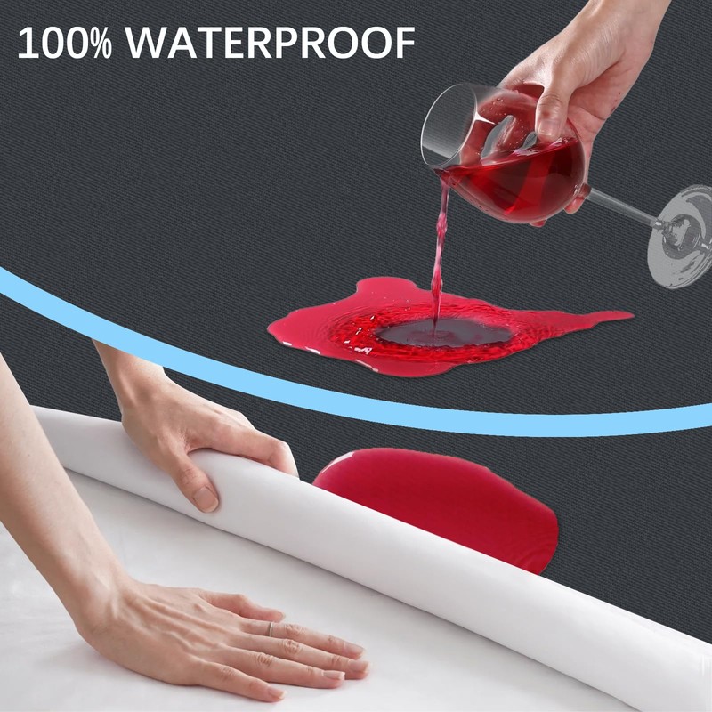 Mattress Protector Waterproof Double, Premium Mattress Covers 135X190cm, Breathable, Waterproof