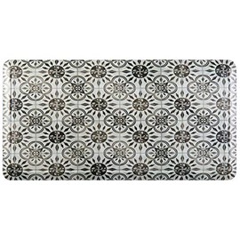 Home Dynamix Cat Cora Printed Embossed Gentle Step Anti-Fatigue Kitchen Mat, 19.6"x39.3", Mosaic Flore