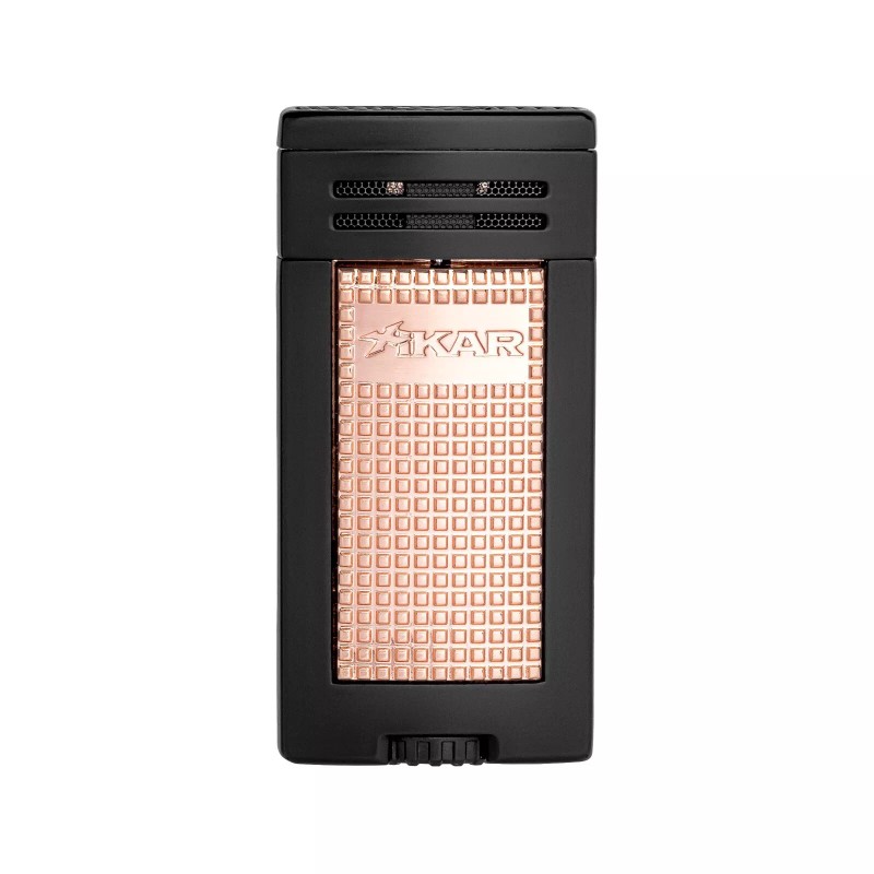 Xikar® Ion Double-Jet Flame Cigar Lighter, Lifetime Warranty, Black &