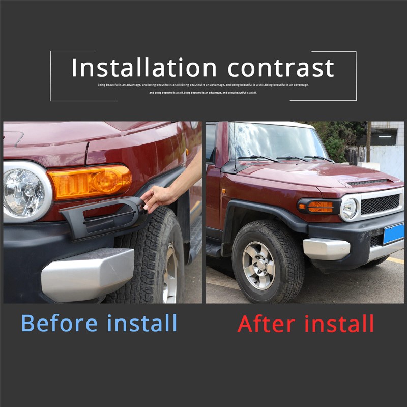 car-attention 4Pcs Headlight+Tail