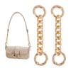 UNICRAFTALE 2Pcs Bag Extender Chain Golden Handbag Strap Extender Bag