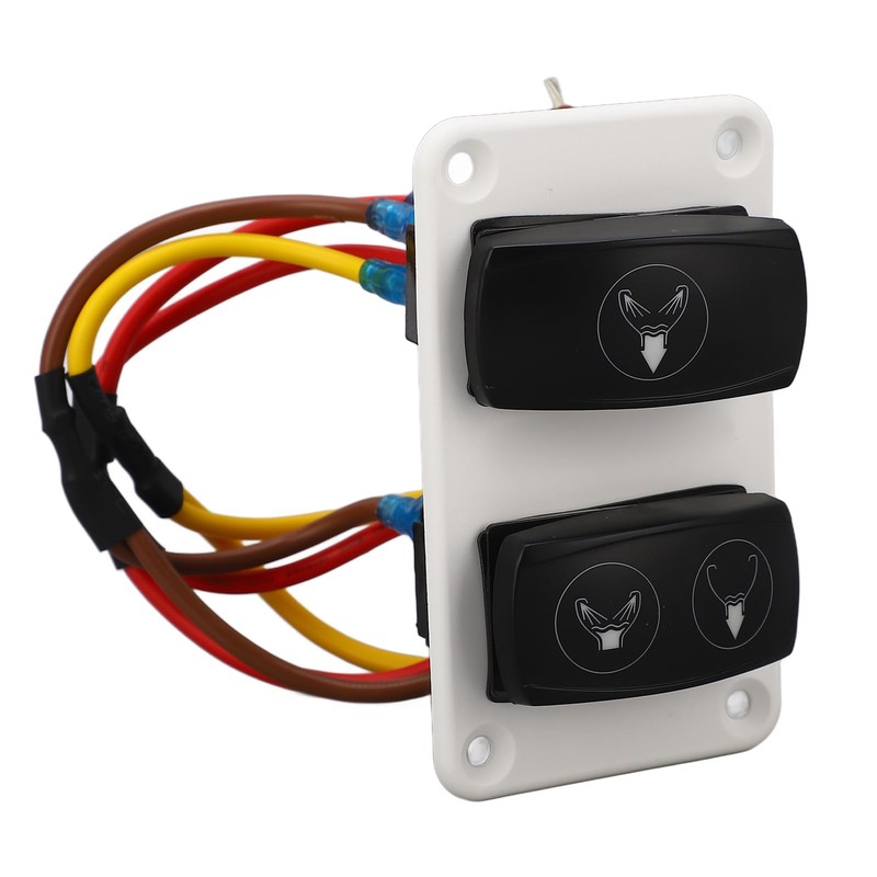 Marine Toilet Switch Panel, DC12 24V Marine Toilet Control Panel