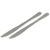 Chef Craft Butter Knife Set, 9.25 inch 2 Piece, Stainless
