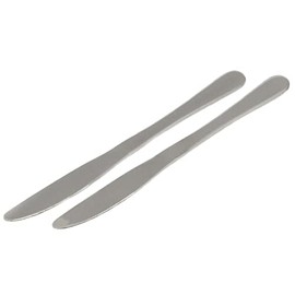 Chef Craft Butter Knife Set, 9.25 inch 2 Piece, Stainless Steel (Model: 21714)