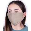 Headmost ComfyMax 3 Layer Fabric Facemask: Water Repellent, Washable &