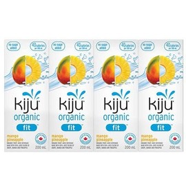 Kiju Organic Fit Juice Mango Pineapple 4X200mL