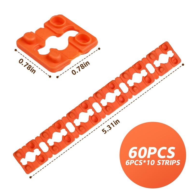 Outlet Spacers for Electrical Box Extender - 60 PCS Outlet