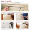 PHUNAYA Under Cabinet Paper Towel Holder Wall Mount for Home