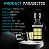 XFLHEHD 2Pcs Tundra Reverse Lights Fits for 2000-2013 Toyota Tundra,