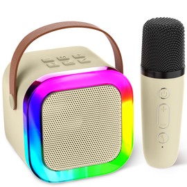 Aplsinvivi Portable Microphones 1 Microphone Beige