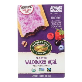 UD_Nature's Path Organic Frosted Toaster Pastries - Wildberry Acai - Case Of 12 - 11 Oz.