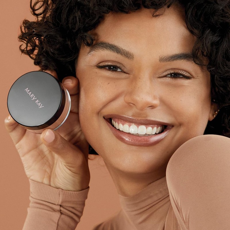 Mary Kay- Polvos fijadores sedosos (beige medio)