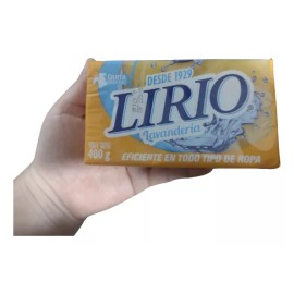 Lirio Jabón Lirio Lavandería 400mg