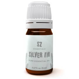 SZ Essentials Silver Fir Essential Oil - Delightful! 100% Pure and Natural Undiluted Oil, Therapeutic Grade & Vegan, Extracted from Abies Alba Fresh & Woody with Earthy Overtones - 0.17oz (5ml)