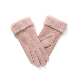 vislivin Women's Winter Warm Gloves Touchscreen Gloves with Lined, pink