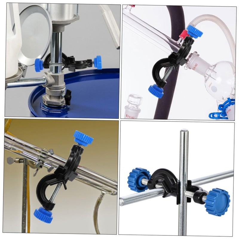 BUGUUYO 3pcs Laboratory Equipment Cross Clamp Holder with Boss Head
