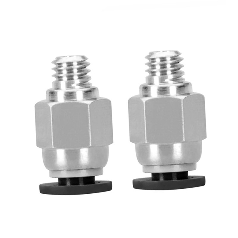 Hohopeti 1m PTFE Tube Fitting Printer Bowden Tubing Pneumatic Connectors