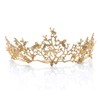 Aukmla Wedding Crowns and Tiaras Baroco Style for Women (Queen