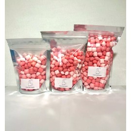 Freeze Dried Candy Fave Reds Mini Asteroid Bursts *Pick Size* Made To Order - 20 oz