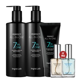 Ingrilab Perfect All-in-One, 4 types, 2 sets, men’s men’s middle-aged cosmetics set, 2 sets / 인그리랩 퍼펙트 올인원 4종 2세트 남성 남자 중년 화장품 세트 2세트