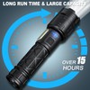 Cinlinso Rechargeable LED Flashlights 990000 High Lumens 2 Pack, Super