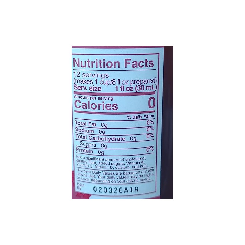 Raspberry Tea Concentrate