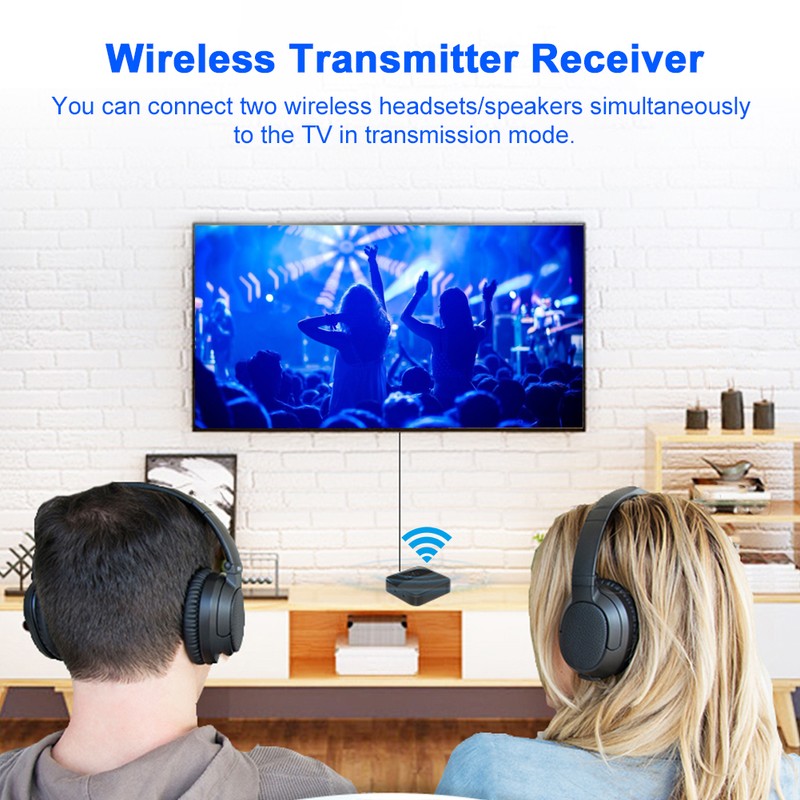 2 in 1 Wireless Bluetooth 5.0 Transmitter Receiver Audio Adapter