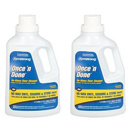 Armstrong 330806 Armstrong Once 'N Done Cleaner Concentrate, 1/2 Gallon (64OZ) - 2 Pack,Multicolor