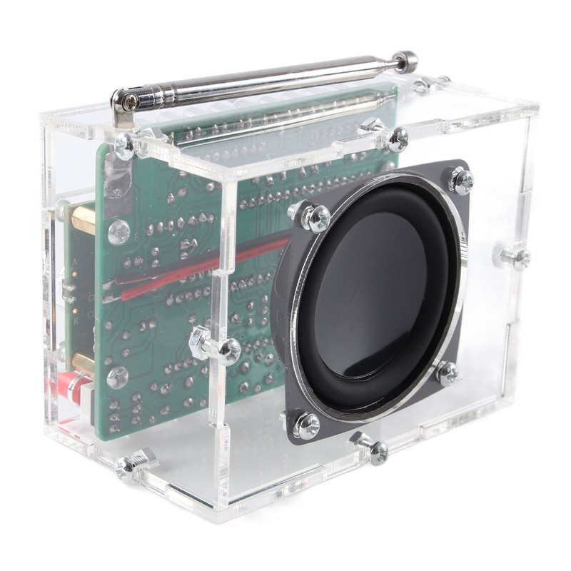 DIY FM Radio 87 To 108MHz LCD Display Digital Radio