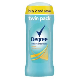 Degree Dry Protection Antiperspirant Deodorant, Fresh, 2.6 oz, Twin Pack