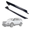 2011-2019 Explorer Windshield Outer Trim Pillar Molding Right+Left Set Replacement