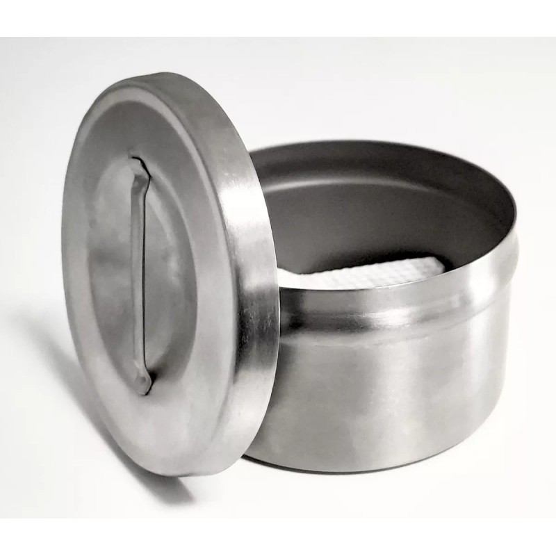 Hergom Silvery Kit Torundero Acero Inoxidable Grande 500ml Hergom Silvery