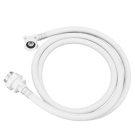 Washing Machine Water Inlet Hose Burst Proof PVC Water Pipe with Metal Connector for Haier Automatic Washing Machine (2m)