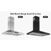 SNDOAS 30 inch Kitchen Wall-Mounted Range Hood 350CFM Touch Panel