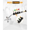 DANCINGBOAR Foam Cannon Dual Connector, Double Tip Attachment with 5