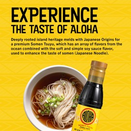 Aloha Shoyu - Somen Tsuyu - Flavor of the Islands - Somen Amplifier - 12 oz. Bottle