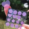 UV Detecting Patches | UV Sticker Waterproof Sunscreen Patches,Color Changing,