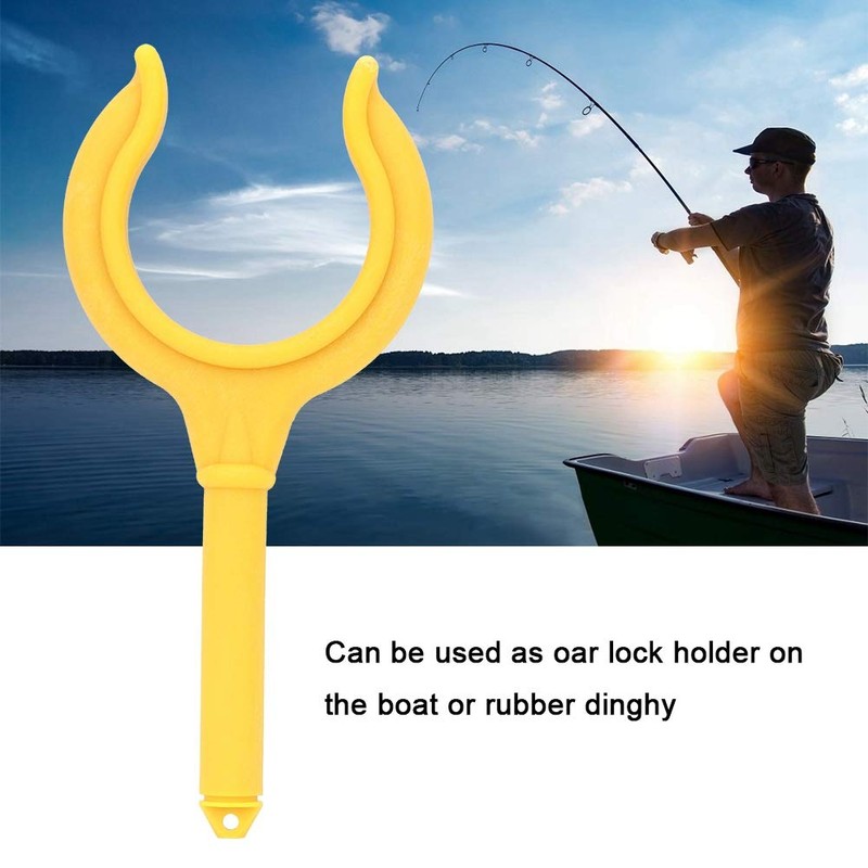 WGFOIP Marine Rowlock, Stable Oar Lock, Professional Plastic 2 Piece