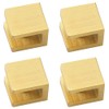Glass Shelf Clamp, No-drill-on-glass Fixed Panel Shower Door Clip Holder