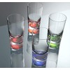 QG 12oz Clear Acrylic Plastic Teardrop Drinking Glass with Heavy
