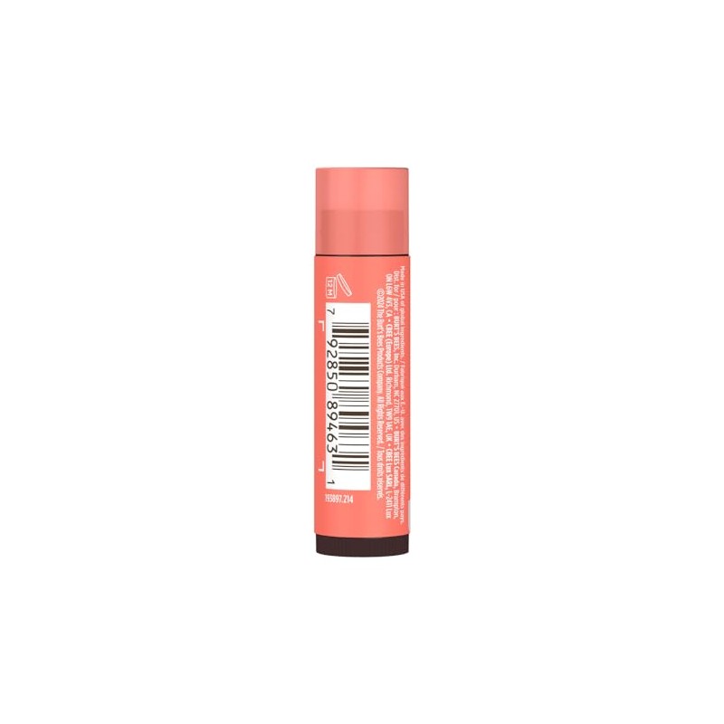 Burt's Bees Tinted Lip Balm, Zinnia, 1 Pack