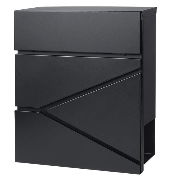 Lockable Mailboxes with Keys,Outdoor Wall Mounted Mail Box with Large