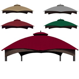 SCOCANOPY Burgundy Ripstop Replacement Roof for Lowe's Allen Roth 10X12 Gazebo Model #GF-12S004B-1/ GF-12S004BTO/TPGAZ17-002C