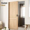 HBL' Pocket Door Hardware Set – 2 Recessed Flush Finger