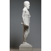 Greek Philosopher Socrates Cast Marble Statue Sculpture Figure 9.45 inches