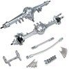 GLOBACT Aluminum Front & Rear Axles Set for 1/10 Axial