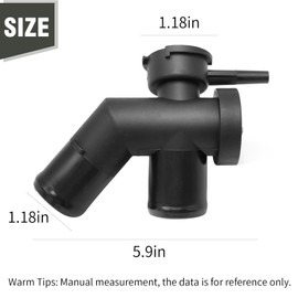 21517-JP00A Radiator Coolant Filler Neck Pipe Replacement For Nissan Quest 2011-2017 Murano 2009-2014